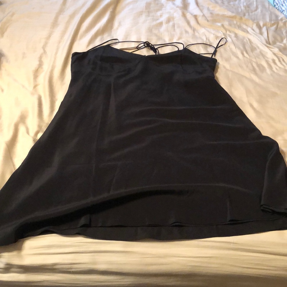 Madewell silk slip dress